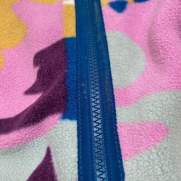 Patagonia Synchilla Full Zip Jacket Womens M Frontera/Marble Pink New Small Flaw - Picture 9 of 10